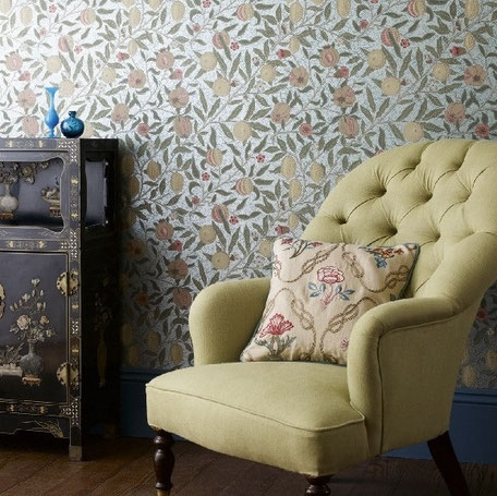 Idée déco originale pour votre séjour ou votre salon, papier peint tendance 2025 2026.