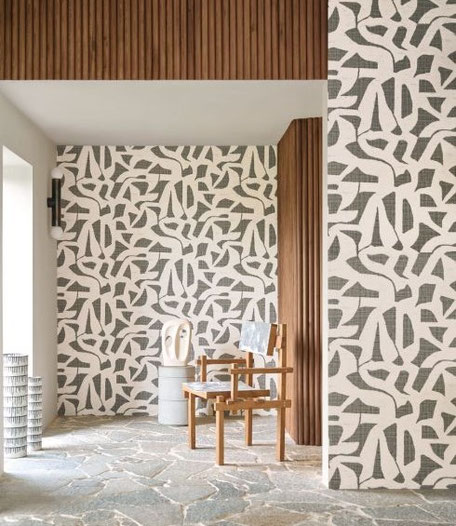 Décor mural abstrait pour votre entrée, salon, bureau, escalier, salle à manger…