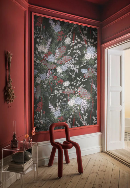Idée déco tendance pour l'entrée, un panoramique végétal et fleuri pour votre maison, longère ou appartement autour de Savenay, Malville, Pontchâteau, Plesse, La Roche Bernard.