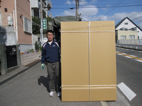 赤帽神戸　明石　三木　絵画の配送　100号まで対応