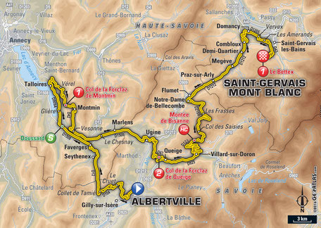 Tour de France les Saisies