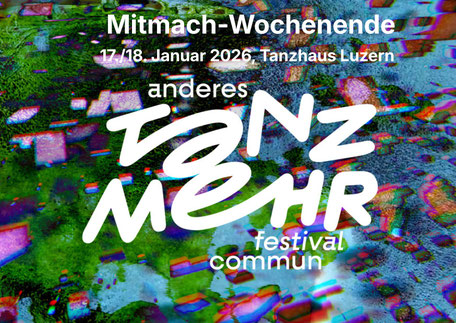 Plakat Mitmachen-Wochenende Tanzmehr Bühne