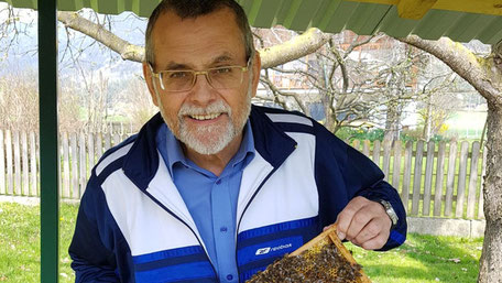 BWF und WL Hans Zmölnig ist Gesundheitsreferent für Bienenzucht in Kärnten