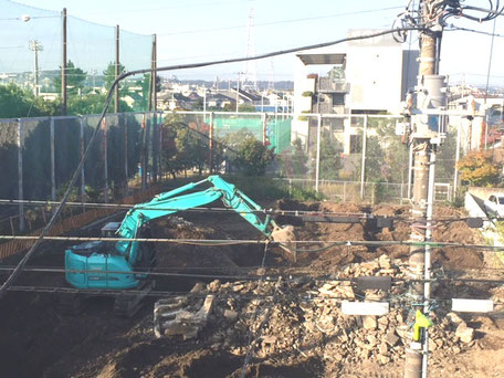 土木工事作業風景