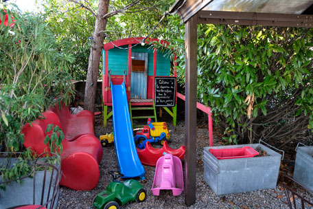 Restaurant mit Spielplatz