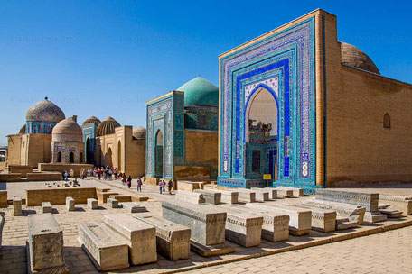 Graeberstrasse Shohizinda, Samarkand - USBEKISTAN