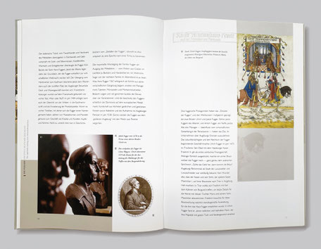 Innenseiten Hardcoverbuch Fürst Fugger Privatbank