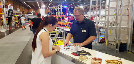 JUST bei der Retter-Messe in Wels
