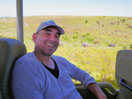 Garden Route Kapstadt Rundreise: Im Geländewagen auf Elefanten Suche