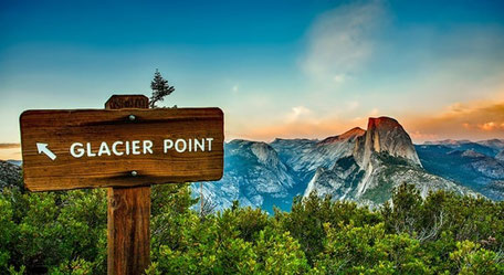 Rundreise Kalifornien Reiseroute: Aussichtspunkt aufs Yosemite Valley