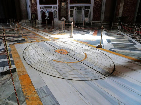 Rom Geheimtipps: Astronomische Berechnungen im Kirchenboden