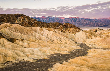 Sehenswürdigkeiten Death Valley National Park: Aussicht vom Zabriskie Point