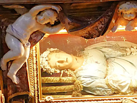 Rom Geheimtipps: Glassarg der Heiligen Victoria
