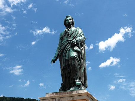 Mozart in Salzburg: Denkmal für den Komponisten