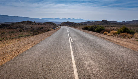 Garden Route Südafrika Sehenswürdigkeiten: Fahrt durch die Klein Karoo