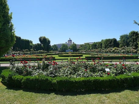 Kaiserin Sisi in Wien: Bummel durch den Rosengarten