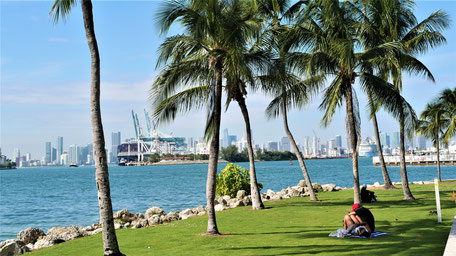 Miami South Beach Tipps: South Point Park mit Blick auf Downtown und Hafen