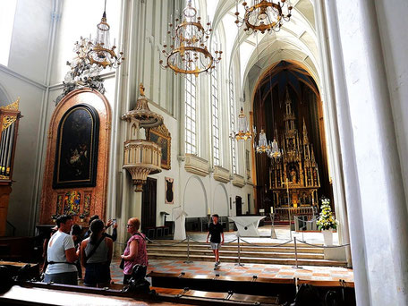 Kaiserin Sisi in Wien: Augustinerkirche Hochaltar