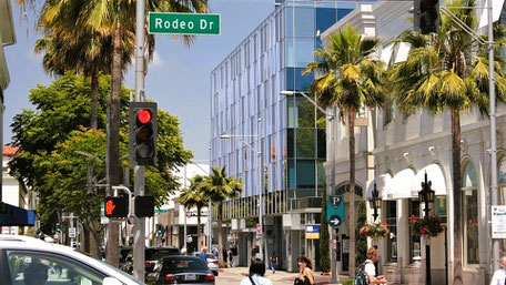 Rundreise Kalifornien Roadtrip: Rodeo Drive in Beverly Hills