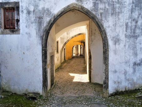 Rundreise Portugal Reiseroute: Im Castelo dos Mouros in Sintra