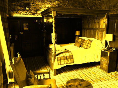 Spukhotel Übernachtung Schottland: Ruhe sanft im Dornoch Castle...