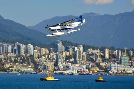 Rundreise Westkanada Reiseroute: Im Hafen von Vancouver