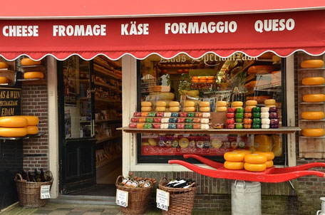 Ijsselmeer Urlaubsorte & Ausflugsziele: Käsemarkt in Edam