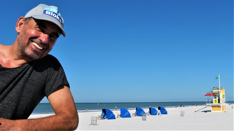 Tampa Florida Tipps: Am Strand von Clearwater Beach