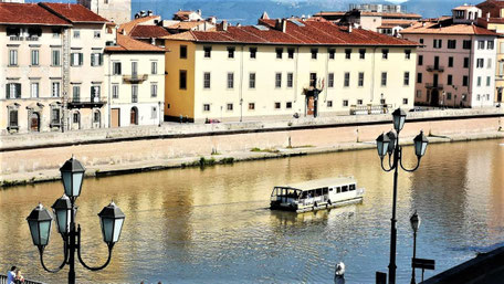 Pisa wo übernachten: © Vacanze Pisane (Blick auf den Arno)