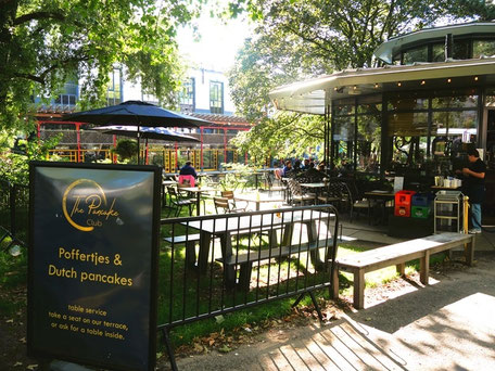 Amsterdam Geheimtipps essen: Idyllisches Grachtencafé The Pancake Club