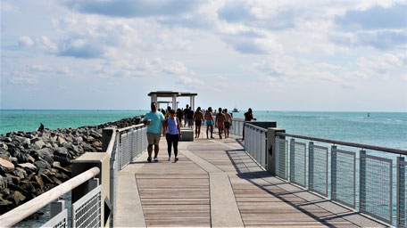 Miami South Beach Sehenswürdigkeiten: Der South Point Pier