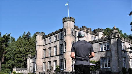 Schottland Schlosshotel Übernachtung: Neugotischer Prachtbau