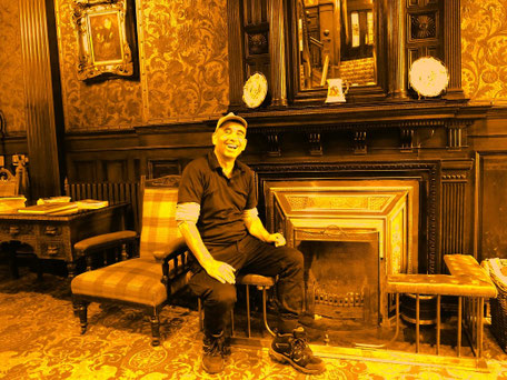 Schottland ungewöhnliche Unterkünfte: Geist des Colonel am Kaminfeuer...