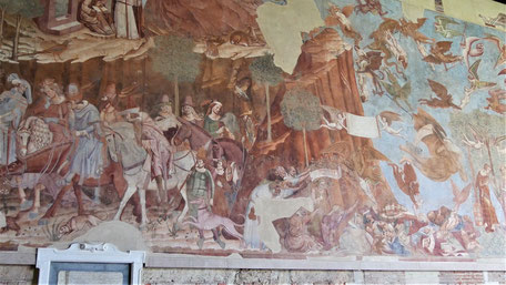 Pisa Geheimtipps: Fresken mit Höllenszenen