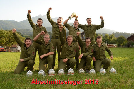 Abschnittsbewerb Axams in Natters am 18.07.2015
