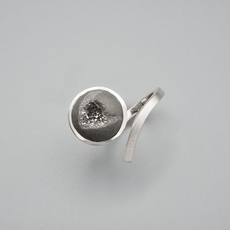 Ring in Silber mit Geodenachat