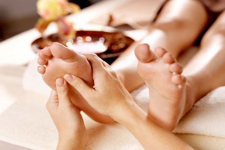 Foot or neck and back massage