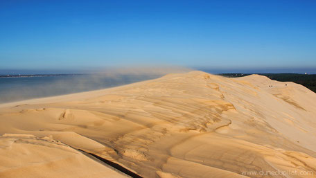 Dune du Pilat vent sable tempête