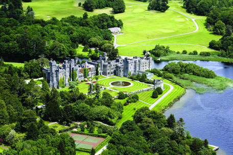Ashford Castle von oben ©Ashford Castle