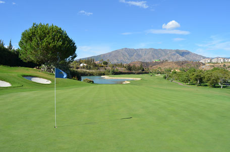 Golfplatz in Andalusien