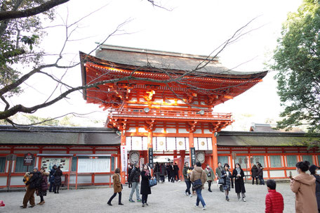 下鴨神社初詣の画像