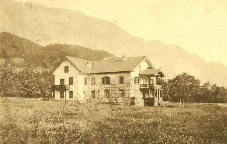 Historische Ansicht Gasthof Föttinger um 1890