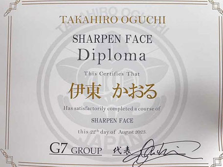 大口式シャープンフェイス