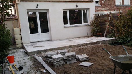 Rénovation de carrelage extérieur, rénovation de terrasses