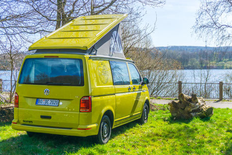 Gebrauchter VW T6 Camper aus der Vermietung