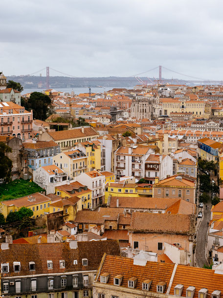 Miradouro da Graça offers a breathtaking view of the city