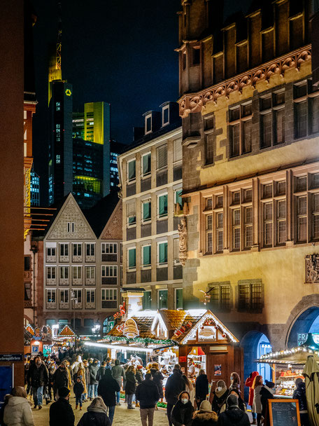 Römer, Römerberg, Frankfurt, Christmas Market, Weihnachtsmarkt, Town Hall, Altstadt, Old Town