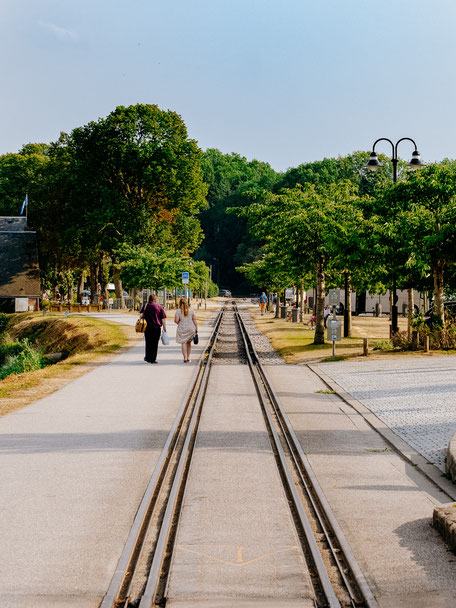 Railroad leading to Le Crotoy