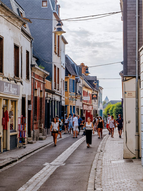 Rue de la Ferté - Saint-Valéry's main street