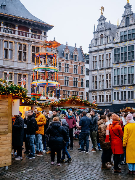 Grote Markt, Antwerp Christmas Market, Winter in Antwerpen, Kerstmarkt Antwerpen, Marché de Noël d'Anvers, Antwerpen, Antwerp, Anvers